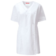 女子Ｖ衿調理衣（半袖）
