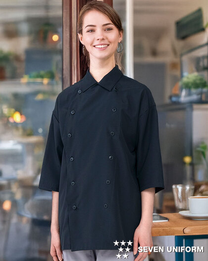 七分袖シャツコートBA1076