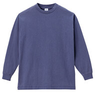 6.5オンスピグメントダイロングスリーブTシャツ