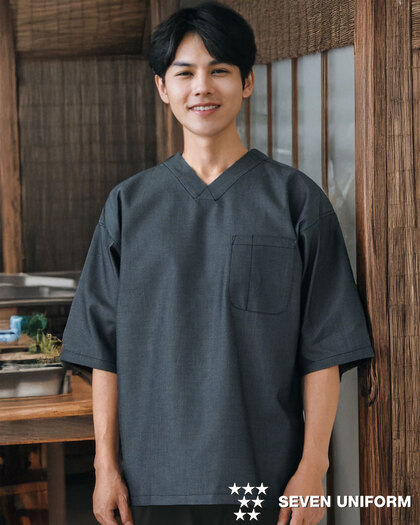 五分袖コートEA3072