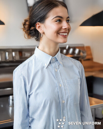 七分袖ボタンダウンシャツCH4460