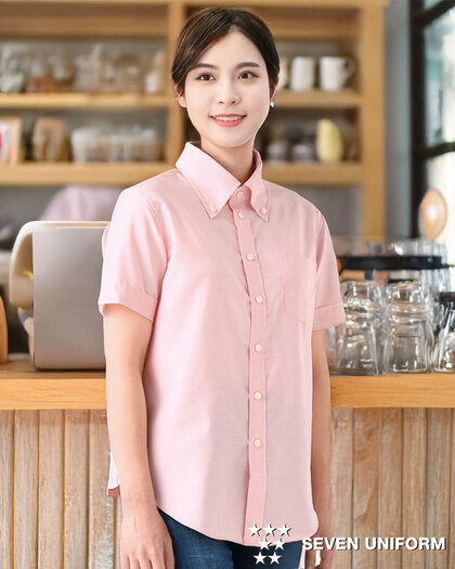 ボタンダウンシャツ／半袖CH4487