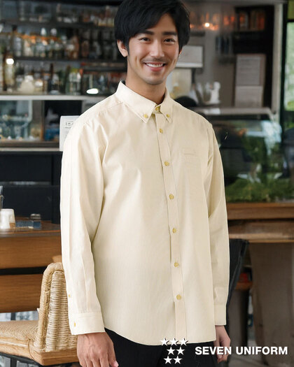 メンズボタンダウンシャツ／長袖WH7605