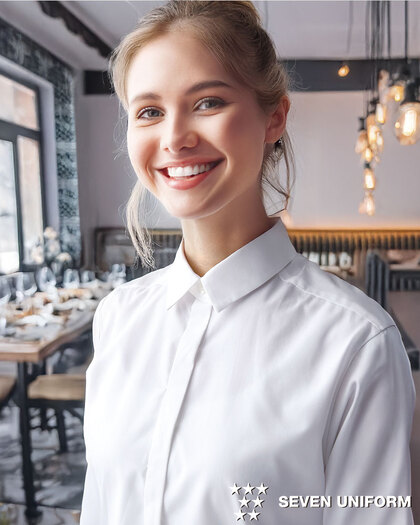 レディスシャツ／長袖CH4443