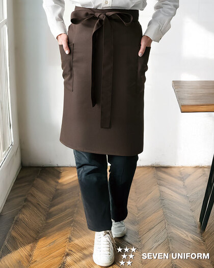 腰下エプロン／ミドル丈セブンユニフォームCT2568の通販｜飲食店