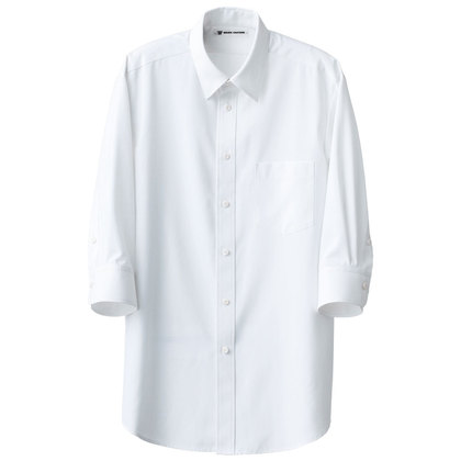 メンズ七分袖シャツセブンユニフォームch4436の通販 飲食店ユニフォームの食べコレ