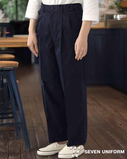 チノパンツ（アジャスター付・股下フリー）UL7711