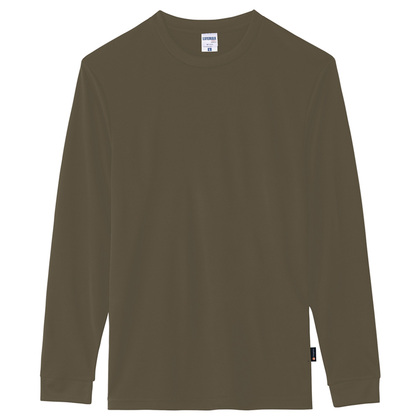 4.3オンスドライロングスリーブTシャツ（ポリジン加工）ボンマックス