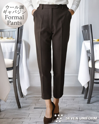 レディスパンツ（後ゴム入・股下フリー）DL2909