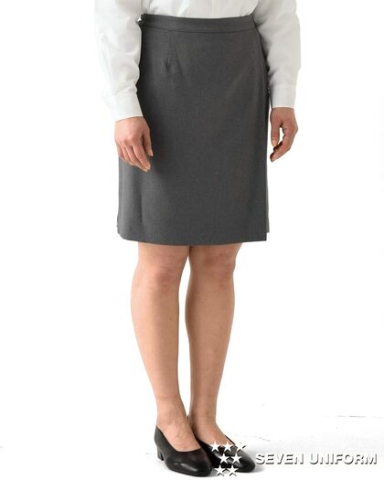 Wラップキュロットスカート（後脇ゴム入）CK1915