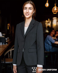 レディス2つボタンジャケットへ