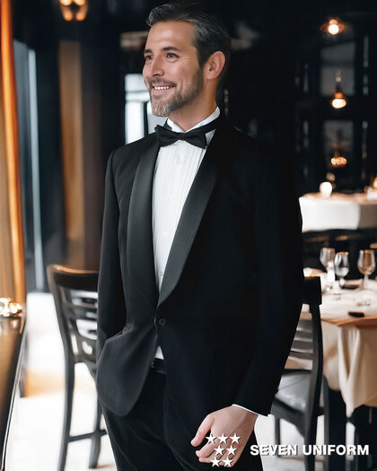 メンズ拝絹タキシードHD4210