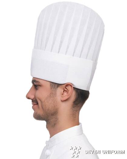 コック帽25（10枚入）セブンユニフォームJW4644の通販｜飲食店