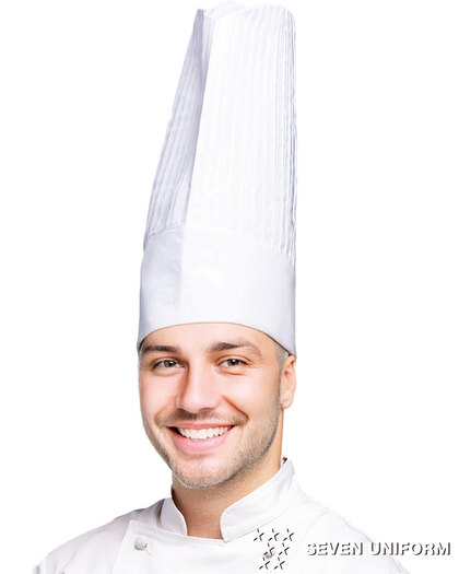 コック帽40（プリーツ・メッシュ付）JW4608