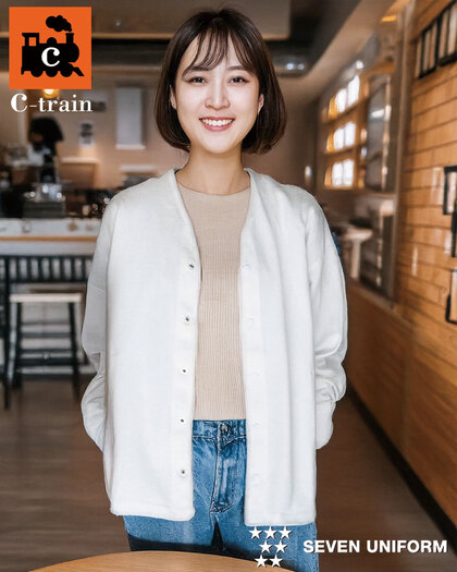 ニットカーディガンQI7381