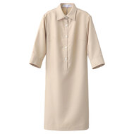 ワンピース／七分袖