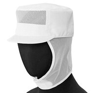 メンズ丸天帽（額・丸天・タレメッシュ入）