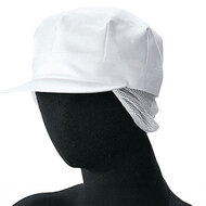 八角帽（メッシュ・タレ付）