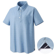 杢ニットシャツ